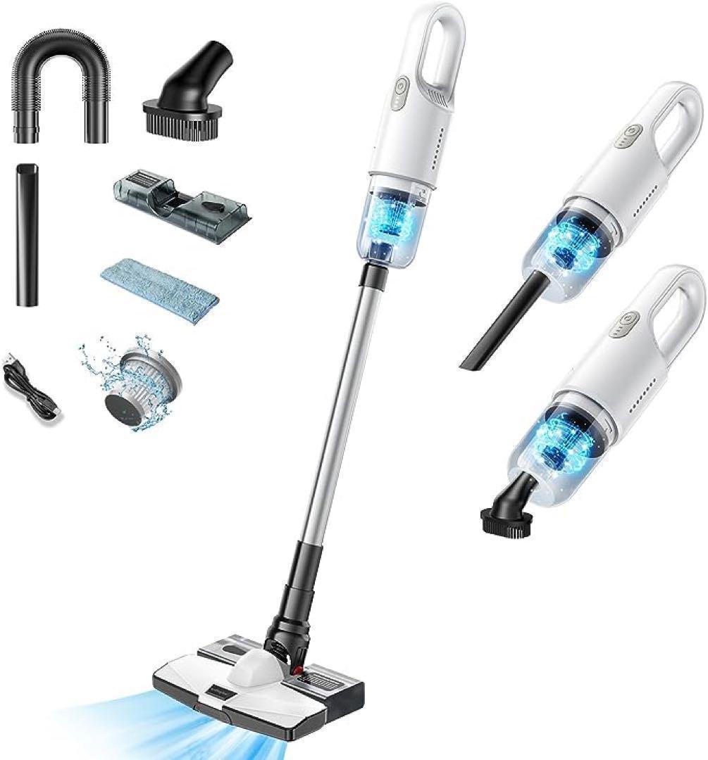 【新品】Type-C充電式 16000Pa 掃除機 コードレス 多機能ハンディクリーナー拍卖