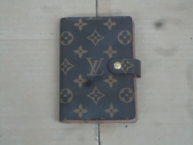 A4375-185♪【60】LOUIS VUITTON ルイヴィトン モノグラム 手帳カバー拍卖