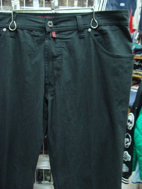 【大きいサイズ】Pierre Cardin ピエールカルダン ポリエステルパンツ チャコール (W38)拍卖