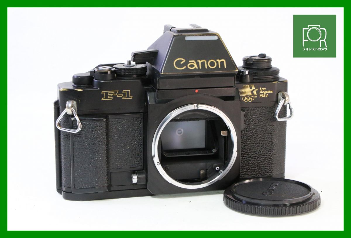 【同梱歓迎】実用■Canon NEW F-1 Los Angeles 1984年 ロスオリンピックモデル ■シャッター全速・露出計完動■■P48拍卖