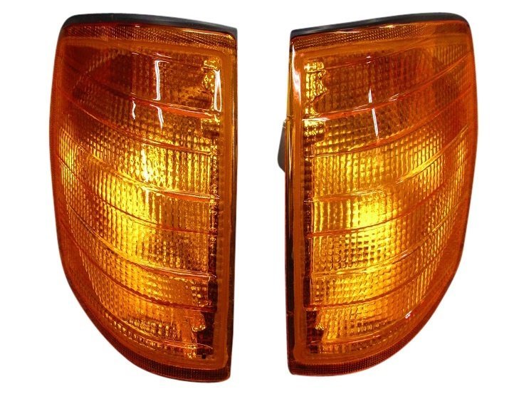 正規DEPO製 Mercedes-Benz DEPO製 Eクラス W124 全般 イエロー ウィンカー 左右 セット 440-1606L/R-WE-Y ブリンカー セット ベンツ拍卖