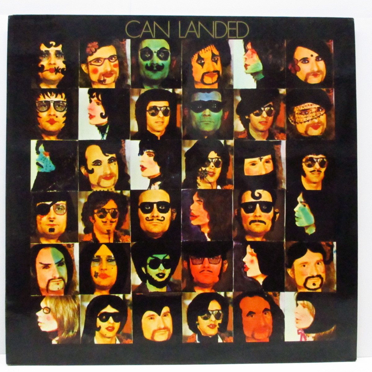 CAN(カン)-Landed (UK オリジナル「紫双子ビーナス、薄茶ラベ」LP/両面コーティングジャケ)カン拍卖