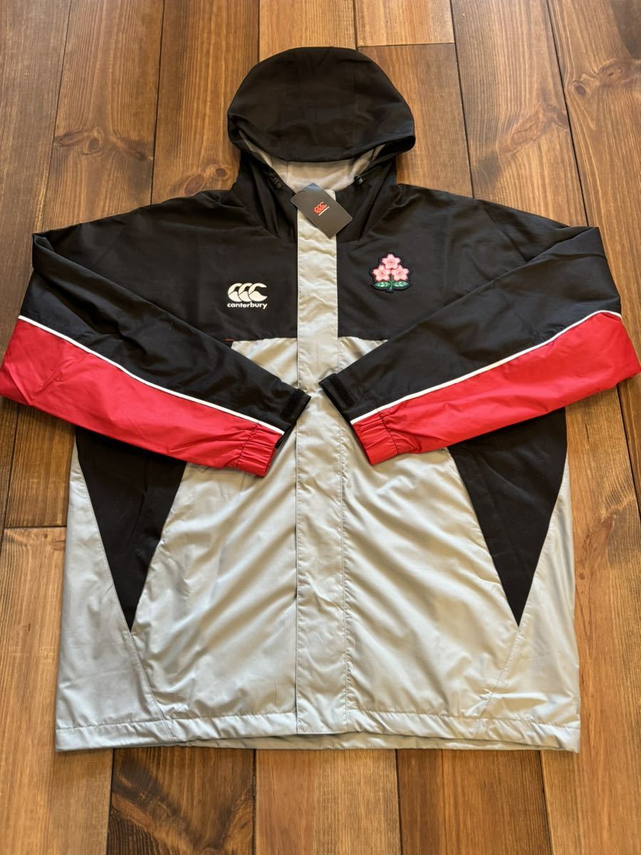新品タグ付 カンタベリー ラグビー日本代表 ウインドジャケットLウインドブレーカー拍卖