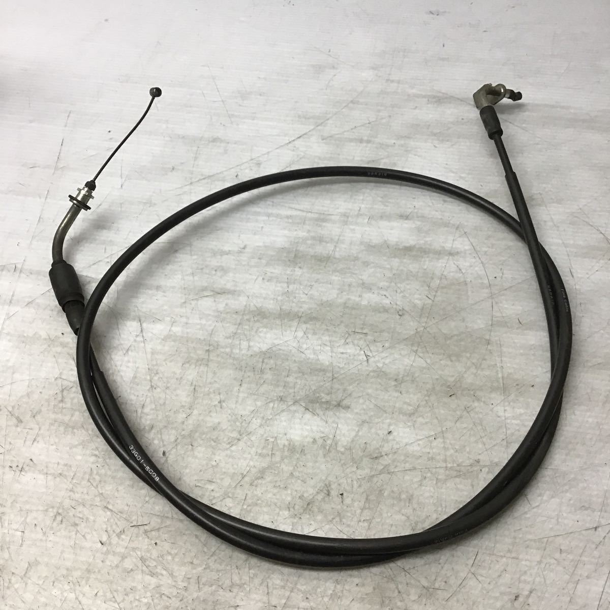 B41-18 スズキ アドレスV125S CF4MA アクセルワイヤー 動作確認済み 純正部品拍卖