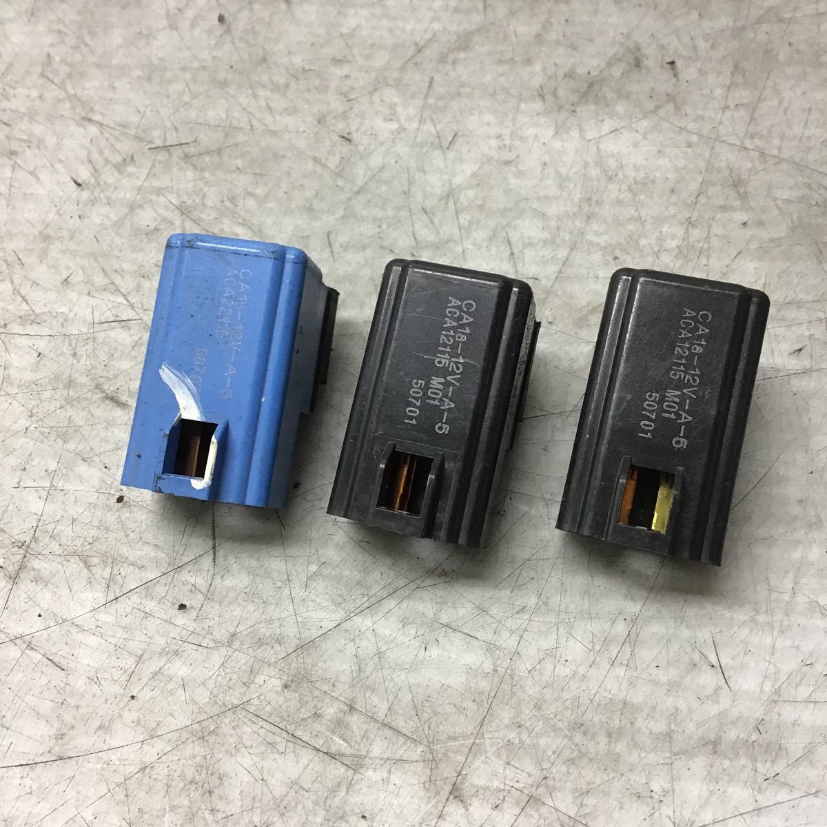 B41-26 スズキ アドレスV125S CF4MA リレーセット 動作確認済み 純正部品拍卖