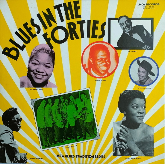 Various Blues【国内盤 LP】Blues In The Forties (Victor MCA-3527) 1975年 / Louis Jordan / Dinah Washington / Big Mable etc.拍卖