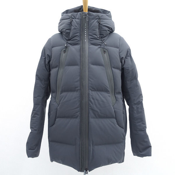 ★ DESCENTE ALLTERRAIN マウンテニアHC ダウンジャケット 水沢ダウン グレー サイズS DAMSGK36U (0220480669)拍卖