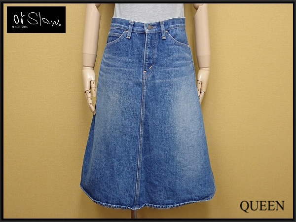 orslow デニムスカート・S△オアスロウ/日本製/レディース/24*2*1-11拍卖