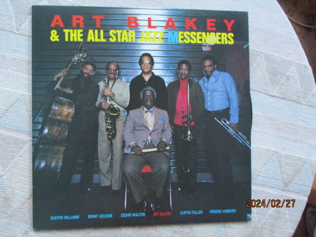 LP ART BLAKEY & THE ALL STAR JAZZ MESSENGERS  美の壺・MOANIN'・BAYSTATE RJL-8033   試聴済 良品拍卖