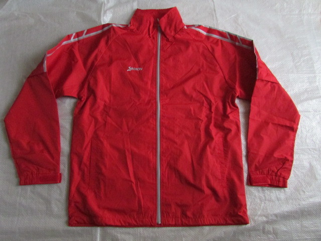 メンズ Lサイズ USED きれい スリクソン フルジップ ウオーム ジャケット ウインド ブレーカー ジャンパー SRIXON ダンロップSP モリリン拍卖