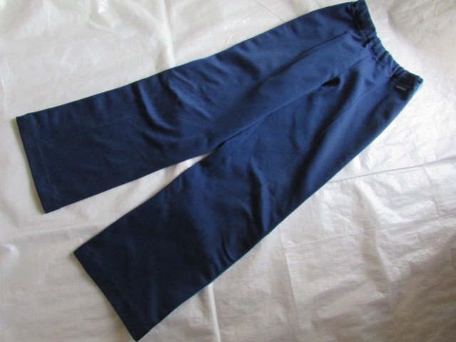 Mサイズ USED きれい 昔の アディダス デサント時代 ロング パンツ 長ズボン トレーニング ウオーム ジャージ adidas DESCENTE 拍卖