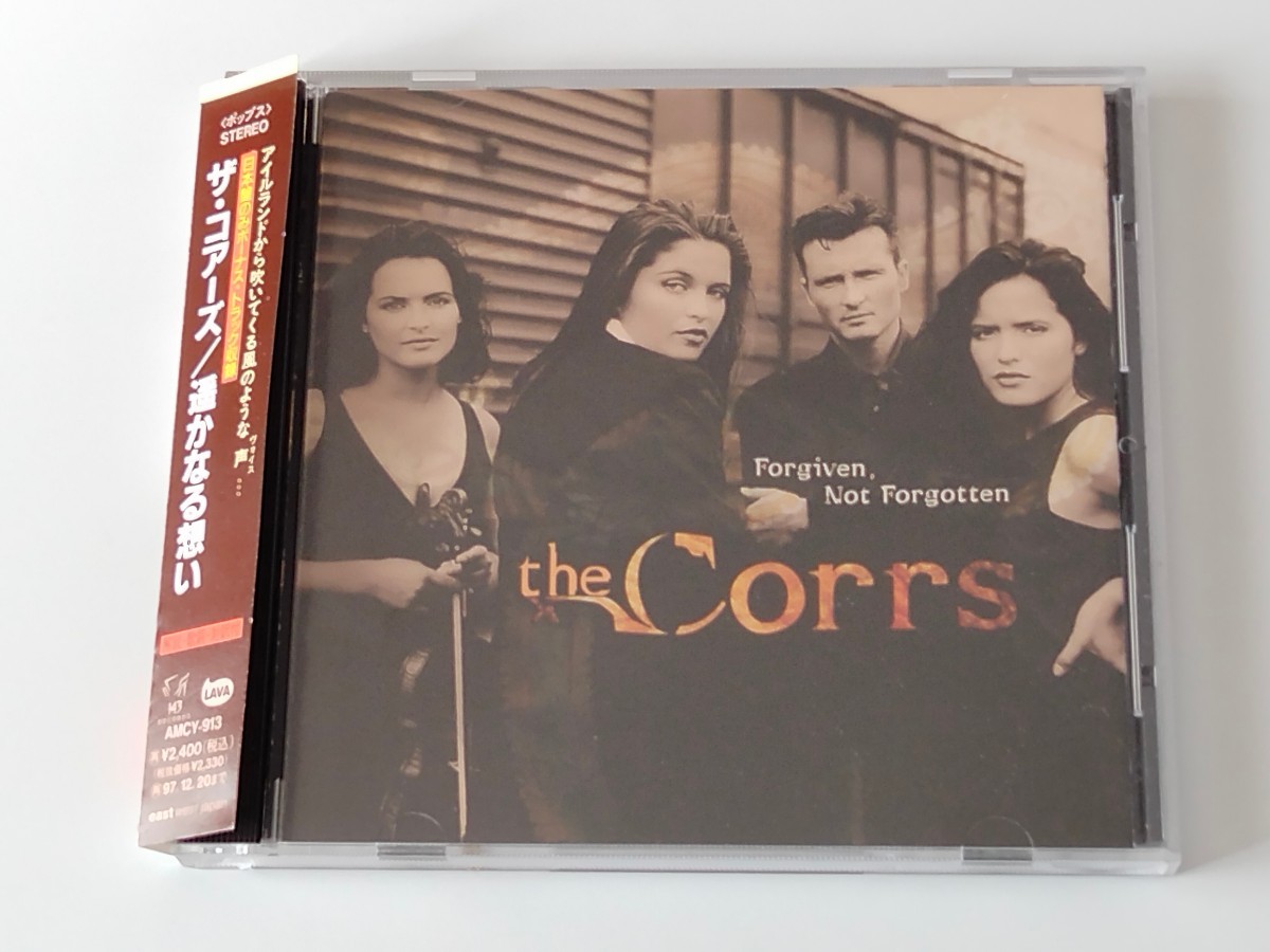 【95年初回盤】ザ・コアーズ The Corrs / 遥かなる想い Forgiven, Not Forgotten 帯付CD AMCY913 名盤1st,ボートラ追加,Runaway,Right Time拍卖