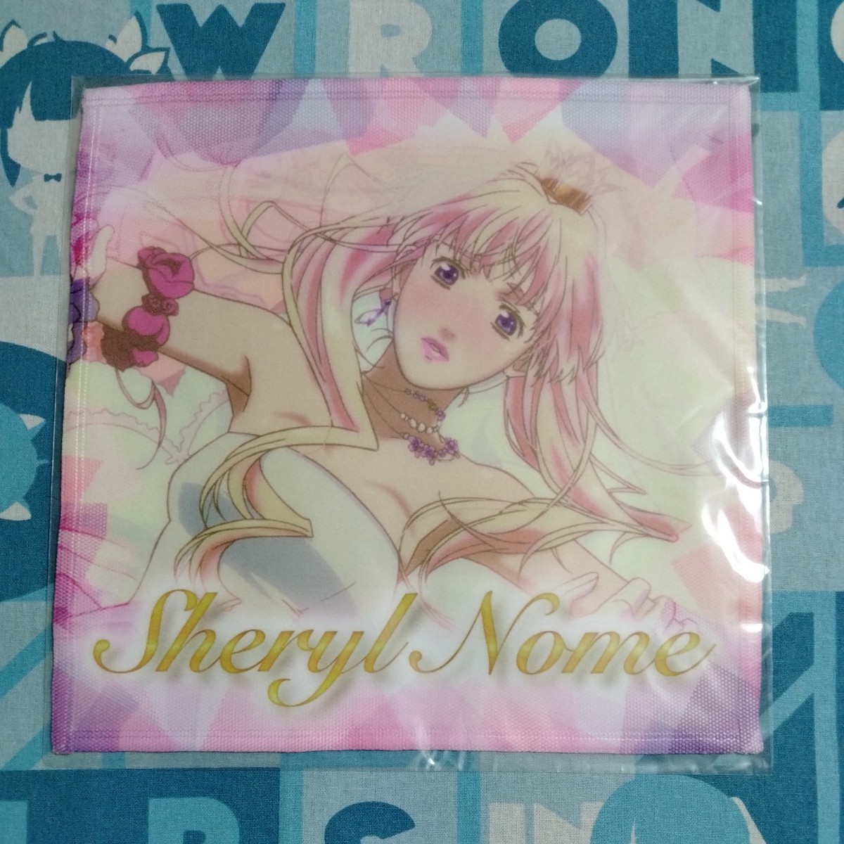 マクロス F フロンティア プレミアムバンダイ マイクロファイバー ミニ タオル シェリル ノーム ウエディング 未開封新品 ハンド ハンカチ拍卖