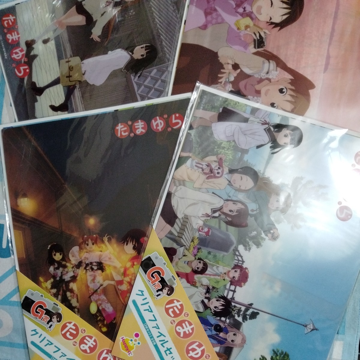 たまゆら もあぐれっしぶ Happyくじ G賞 クリアファイル セット 全4種セット 未開封新品拍卖
