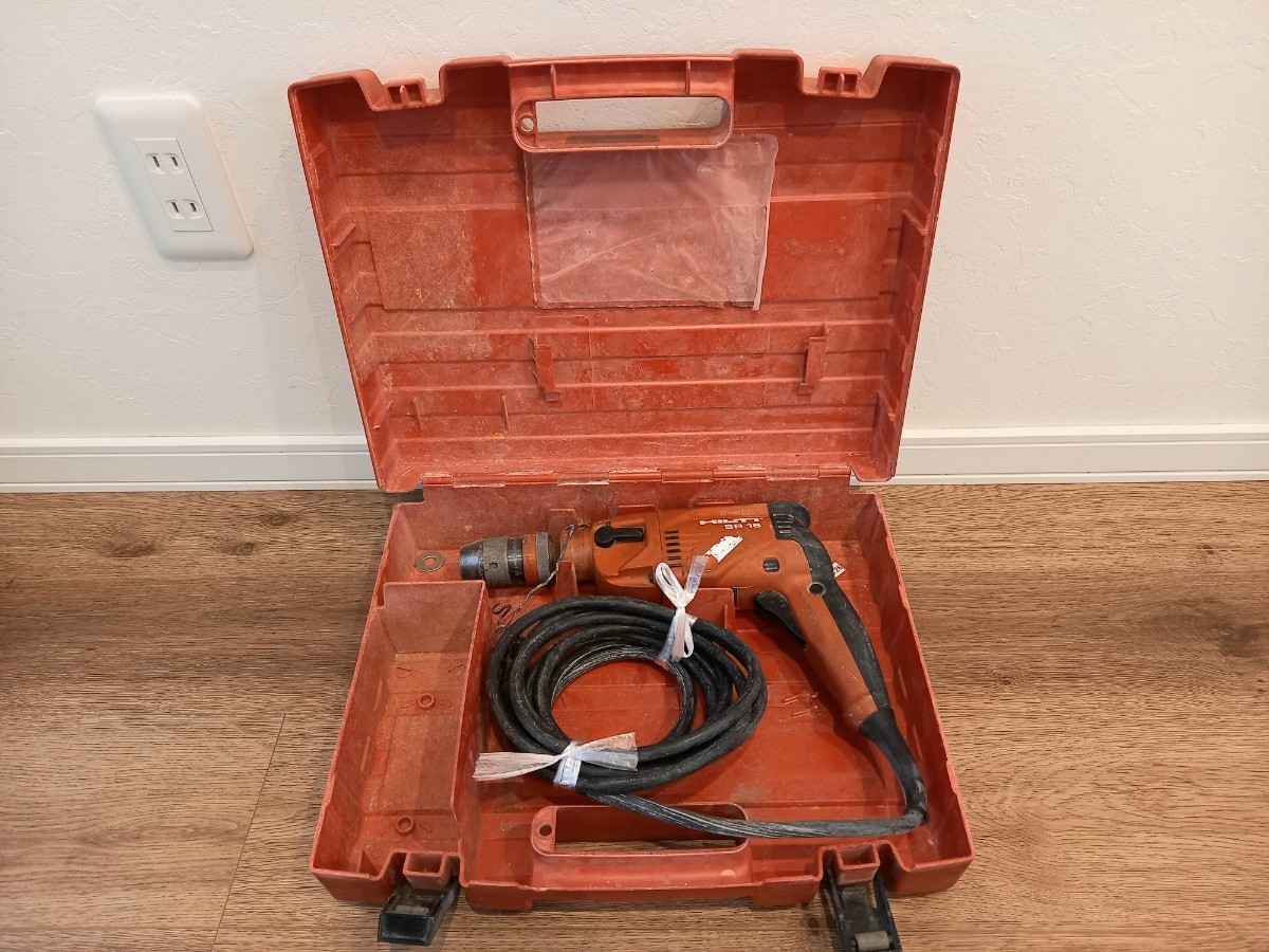 HILTI ヒルティSR-16 2段変速ドリル 電動工具 ドリル 通電確認済み 保管 中古 現状品 k773拍卖