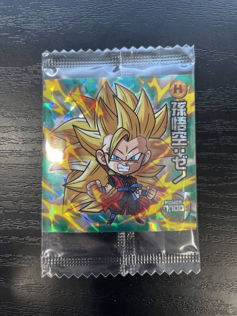 ☆送料無料☆ドラゴンボールウエハース 超戦士シール【GR W6-13】孫悟空:ゼノ拍卖