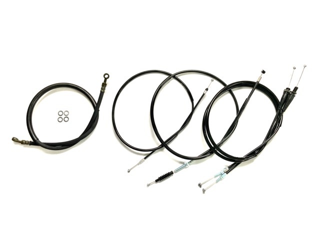 CBX400F アップハンワイヤーセット STD 純正長 ノーマル長 Akit拍卖