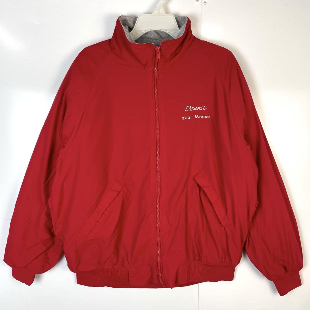 70s80sUSA製Dunbrookeナイロンジャケット裏地付きヴィンテージ赤拍卖