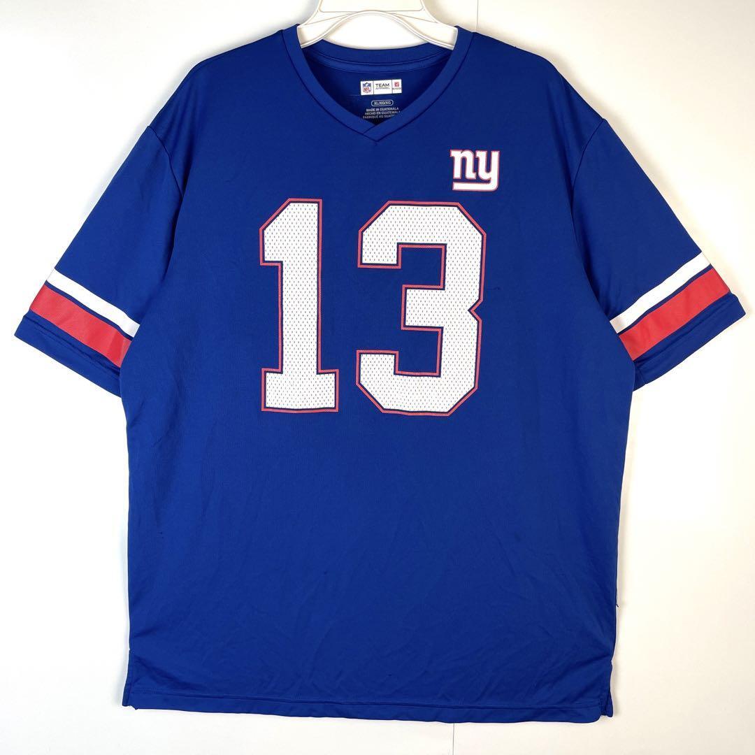 NFLニューヨーク・ジャイアンツフットボールシャツゲームTシャツナンバリング拍卖