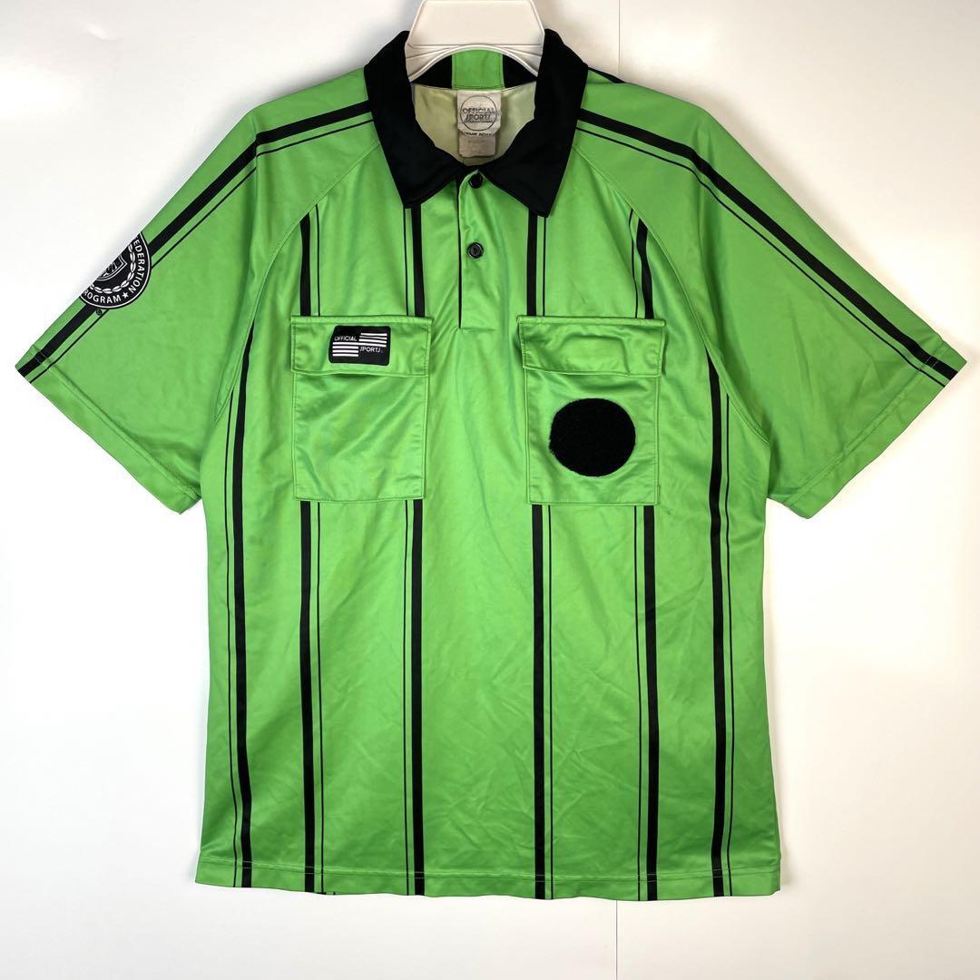 JportsサッカーポロシャツゲームシャツレフェリーシャツU.S.SOCCER拍卖