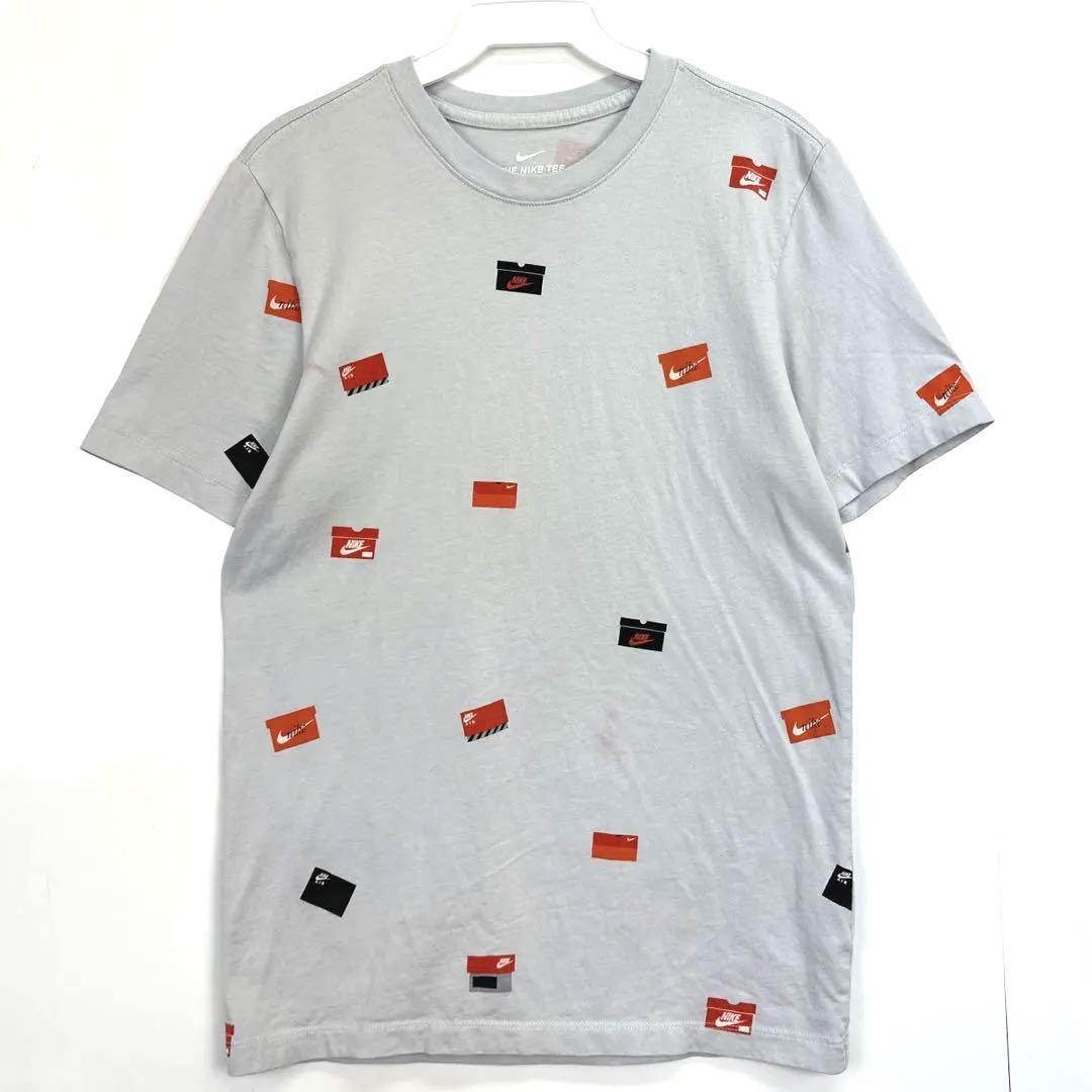 NIKEナイキTシャツスポーツウェアシューズボックスAIR総柄ヴィンテージ拍卖