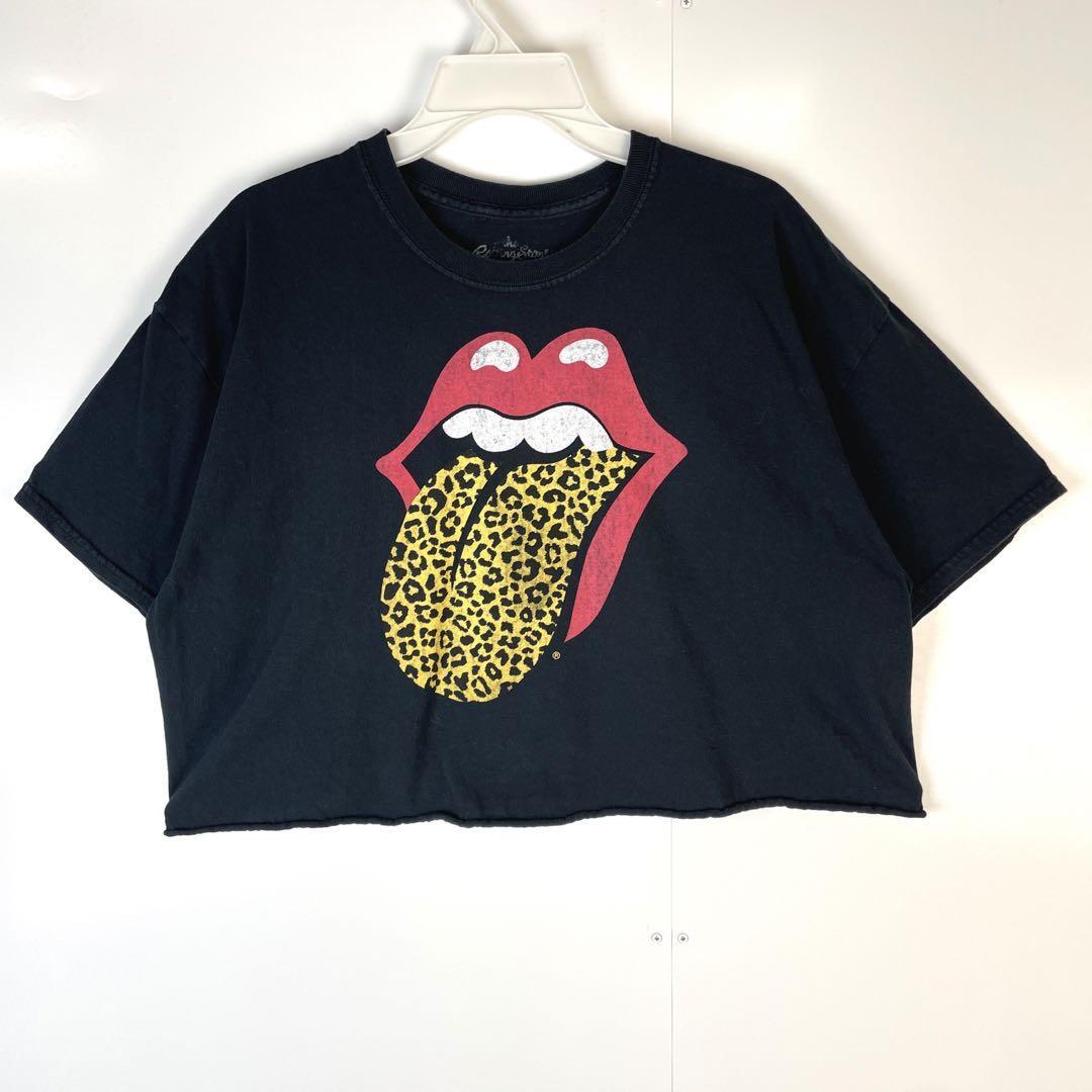 Rolling Stonesローリング・ストーンズバンドTシャツクロップド丈拍卖