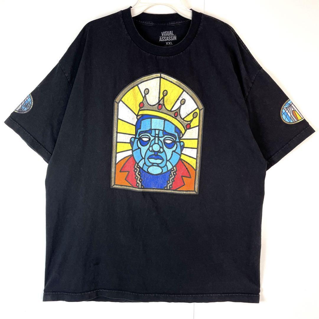 Visual AssassinノトーリアスBIGアーティストTシャツHIPHOP拍卖