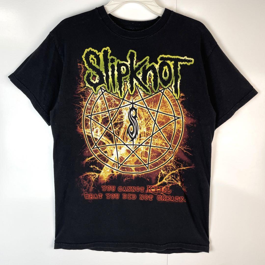 SlipknotスリップノットバンドTシャツバンT両面プリント大判ヘヴィメタル拍卖