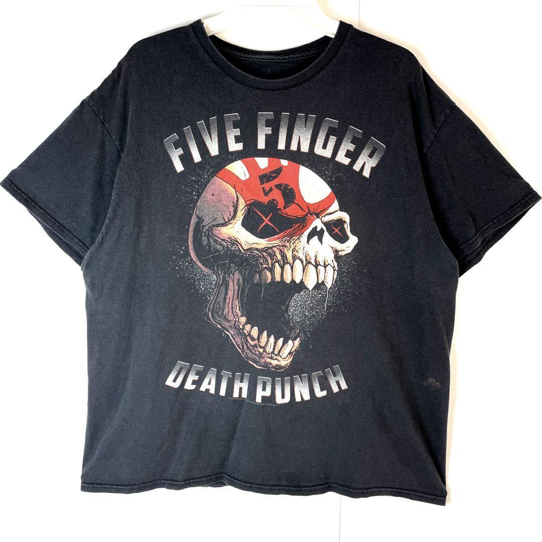 5FDPファイブフィンガーデスパンチバンドTシャツバンTヘヴィメタルヴィンテージ拍卖