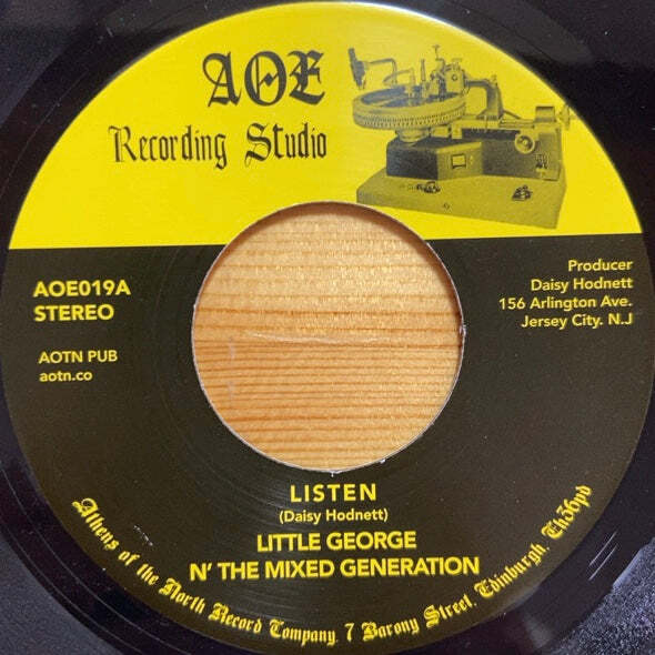LITTLE GEORGE N' THE MIXED GENERATION PARTY / LISTEN (RE) 45's 7インチ拍卖
