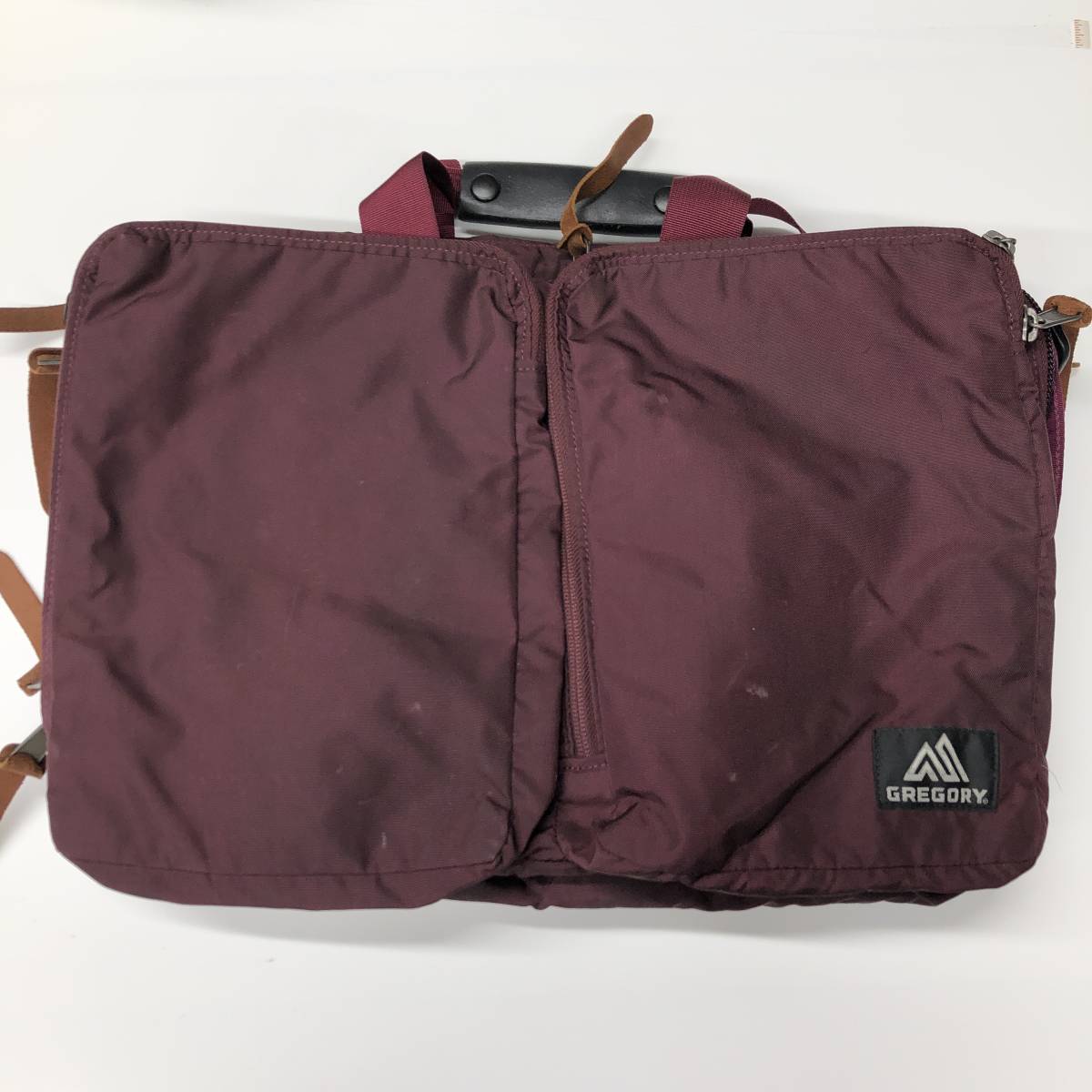 グレゴリー 現行タグ カバートエクステンデッドミッション マルーン系 ビジネス拍卖