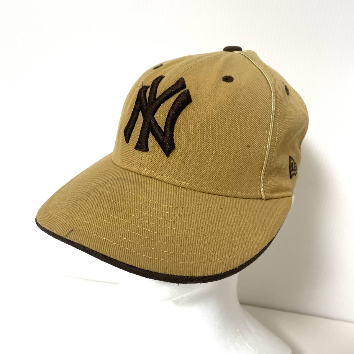 USA製 ニューエラ NEW ERA 59FIFTY 6パネルキャップ NY ニューヨークヤンキース 7(55.8cm)拍卖