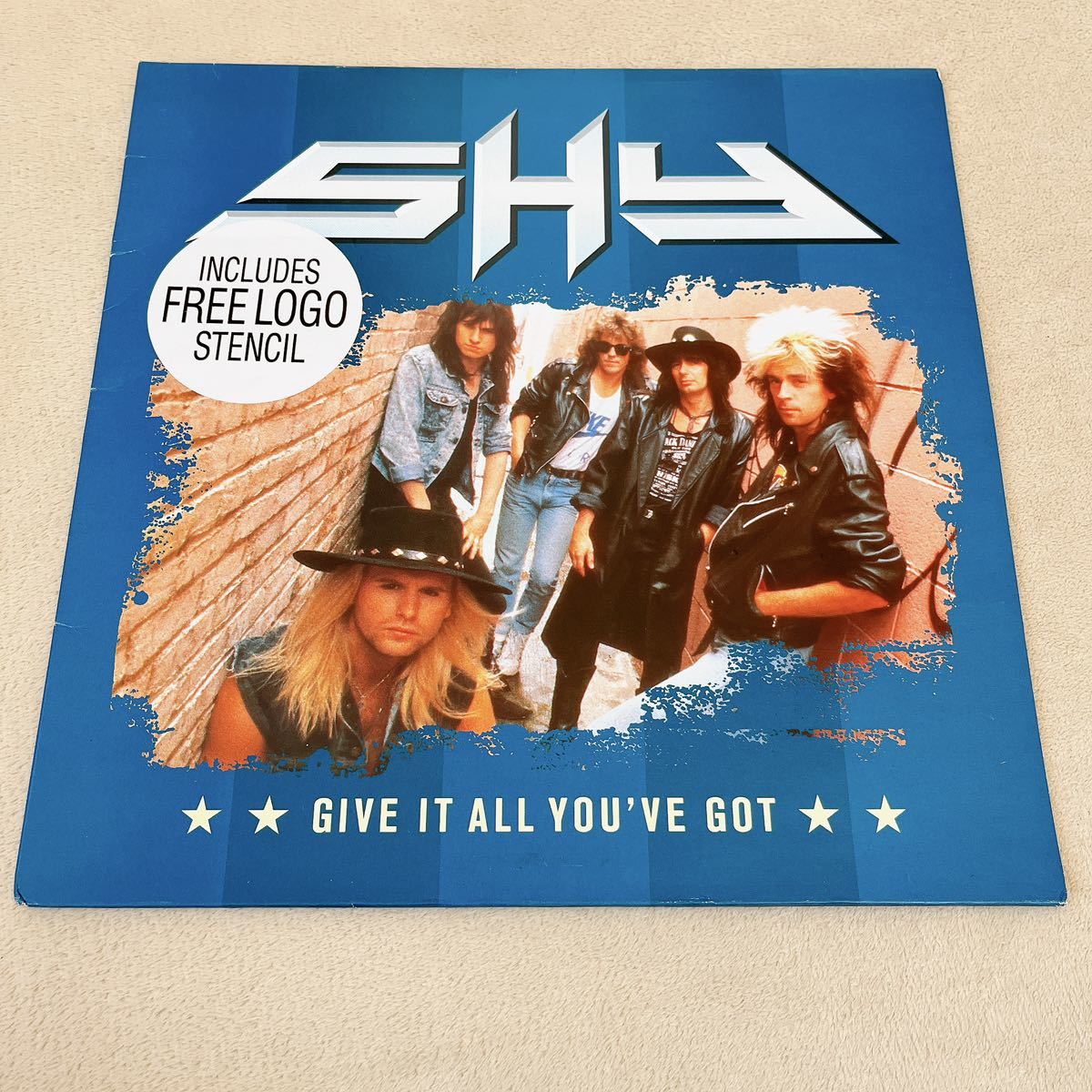 【UK盤英盤】SHY GIVE IT ALL YOU'VE GOT シャイ / 12インチシングルレコード / MCATG 1369 / 洋楽ロック /拍卖