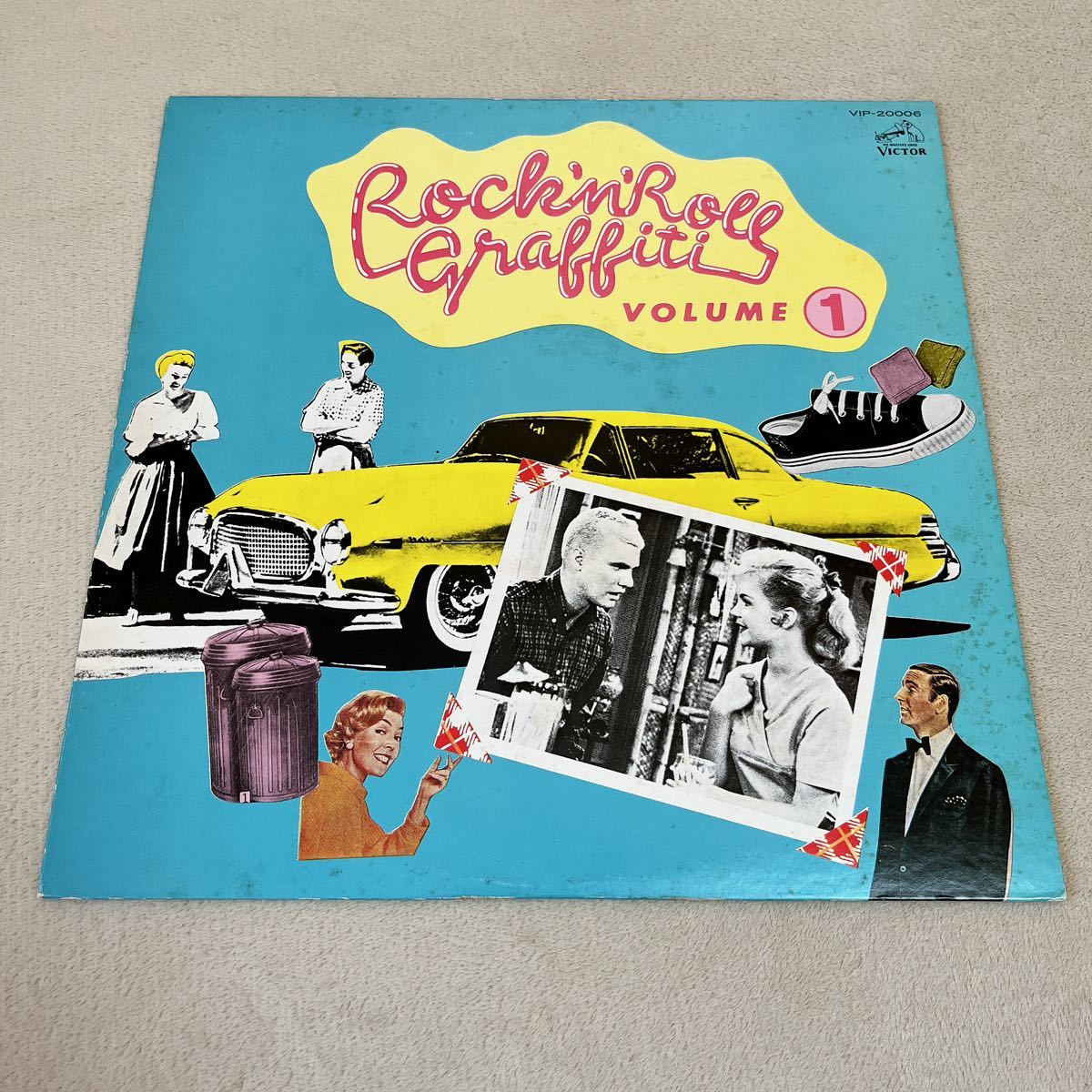【国内盤】ROCK'N ROLL GRAFFITI VOL.1 ロックンロールグラフィティ Vol.1 / LP レコード / VIP 20006 / ライナー有 / 洋楽ロック拍卖