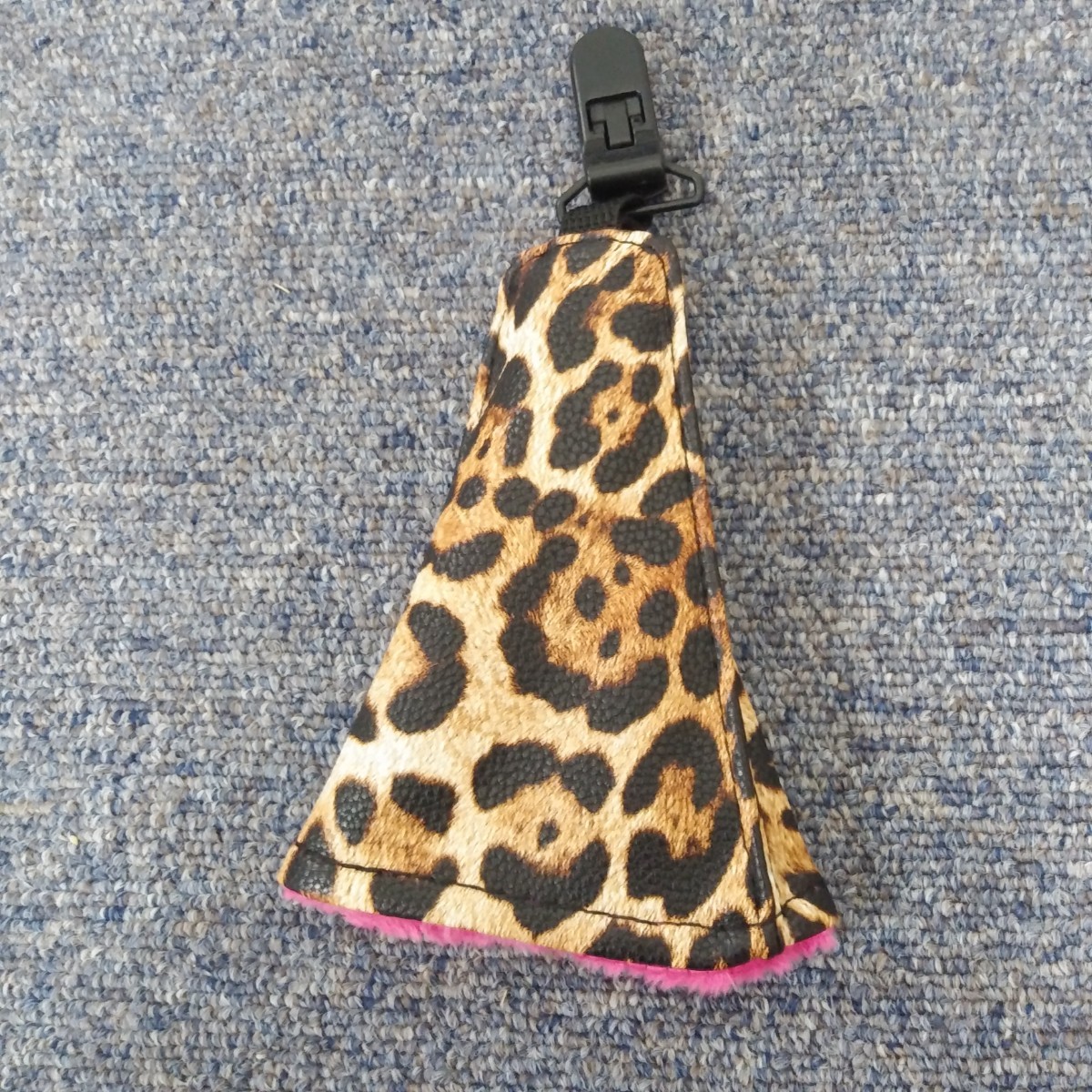 STM ゴルフ キャッチ&ワイパー CATCH&WIPER ヒョウ柄 ピンク拍卖