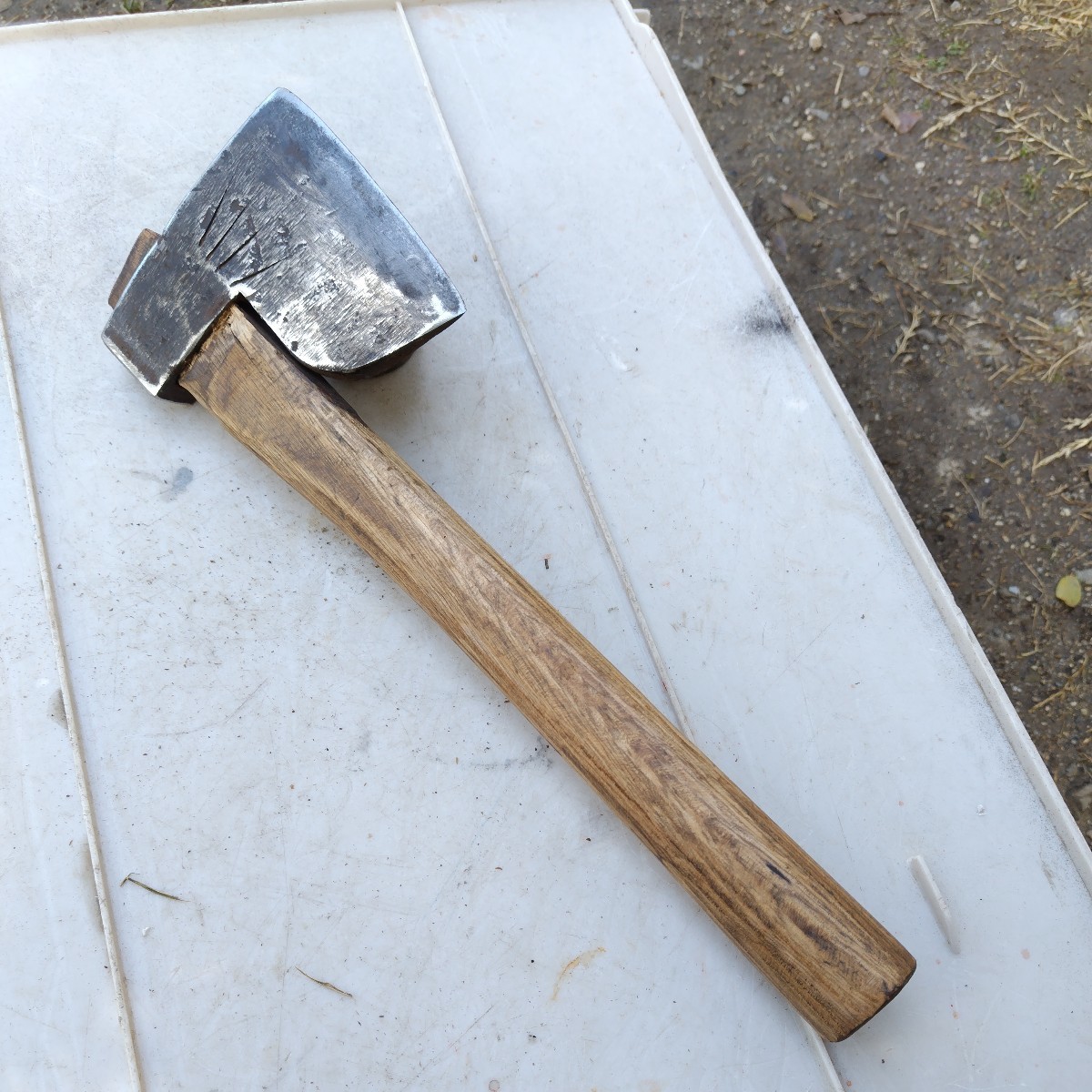 斧 薪割り用 山師 山仕事用 アウトドア用 (中古)拍卖