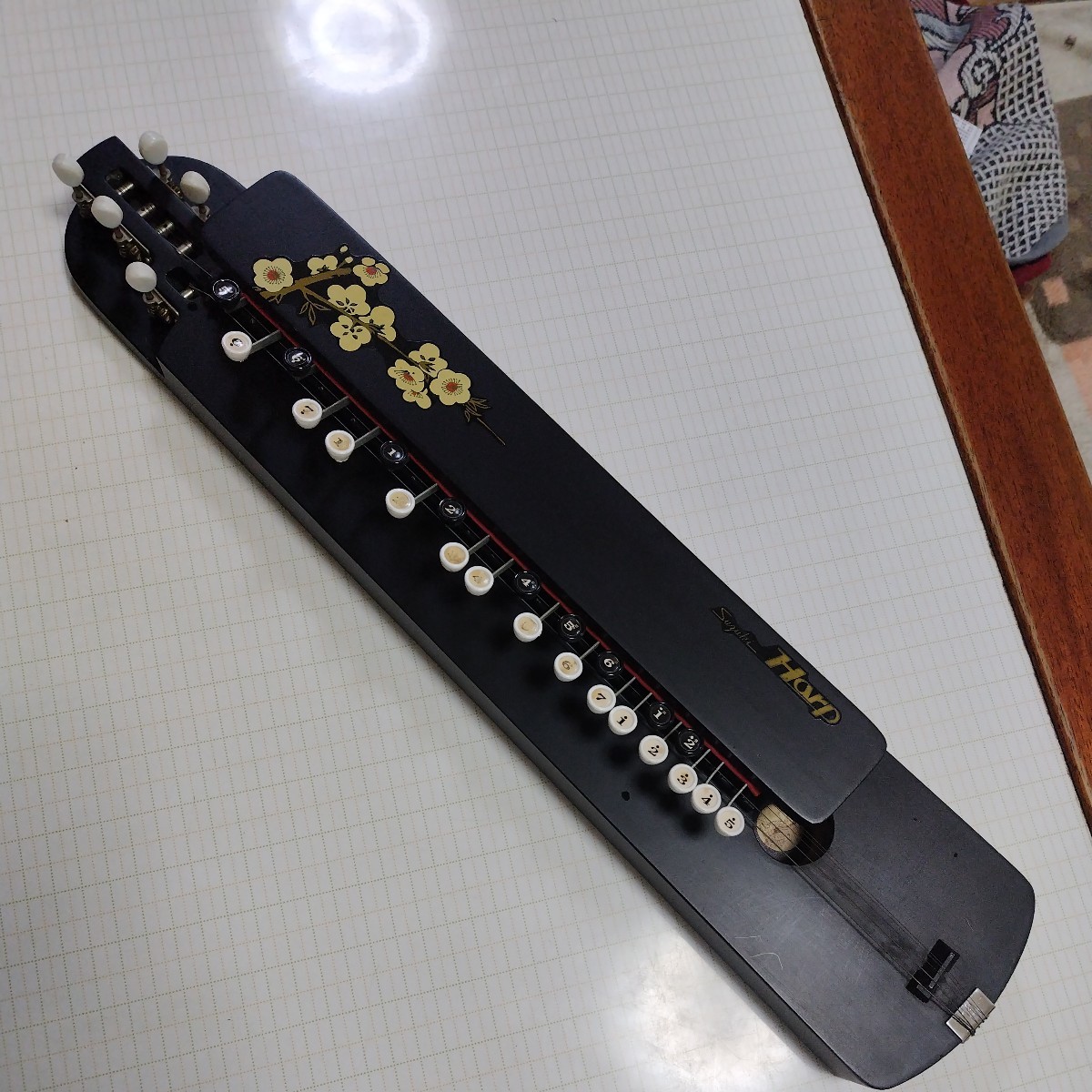 大正琴 鈴木楽器製作所 Harp (中古)レトロ  弦楽器拍卖