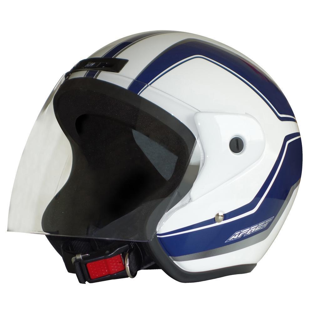 リード工業 APRET ジェットヘルメット WH/BL(57~59cm)拍卖