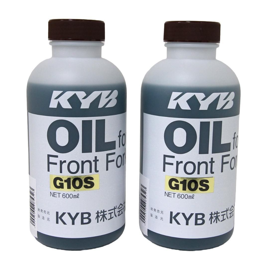 【2本セット】カヤバ(KYB)フロントフォークオイル G10S(5W20)【新品・未開封】拍卖