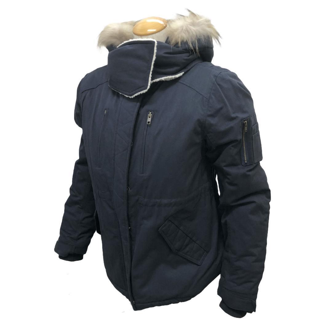 【45%引】(0880)ロッソ ROJ-968 ネイビー(M)ウィンターショートモッズコート拍卖