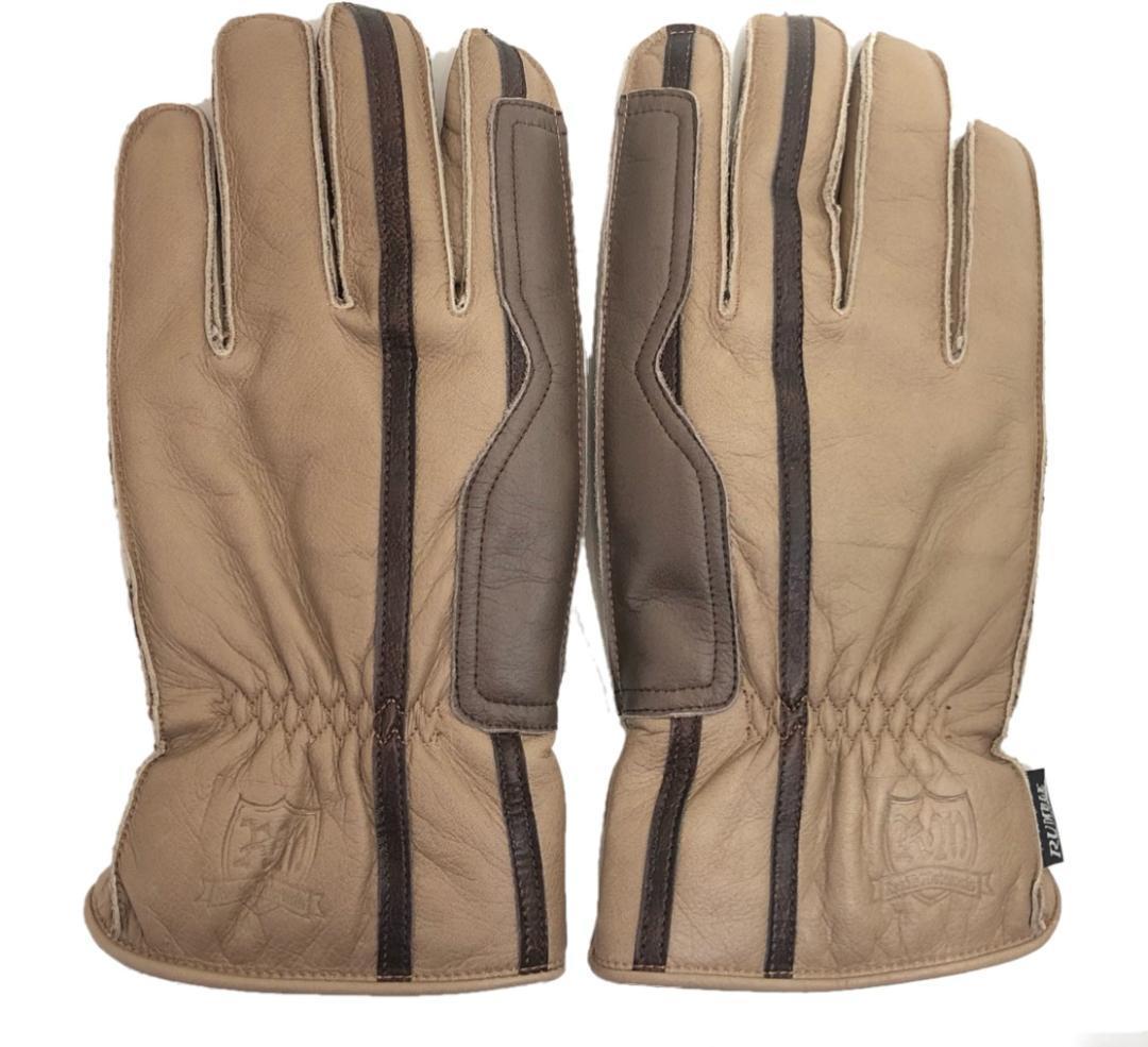 【63%引】(8949)ランブル RUG-253 アッシュ(L)ビンテージ レザーグローブ拍卖