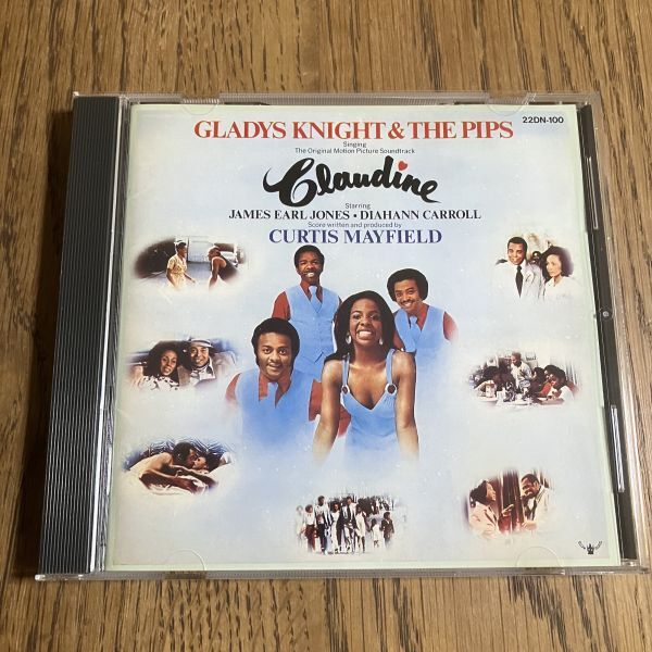 【サントラCD】グラディス・ナイト 愛しのクローディーン【旧規格・廃盤】Gladys Knight & The Pips Claudine カーティス・メイフィールド拍卖