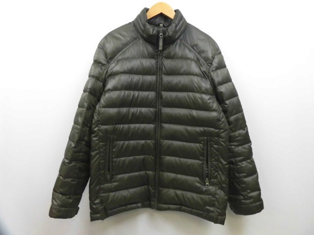 TOPVALU トップバリュ AEON イオン ダウンジャケット アウター ダウン90% フェザー10% カーキ 緑 Lサイズ拍卖
