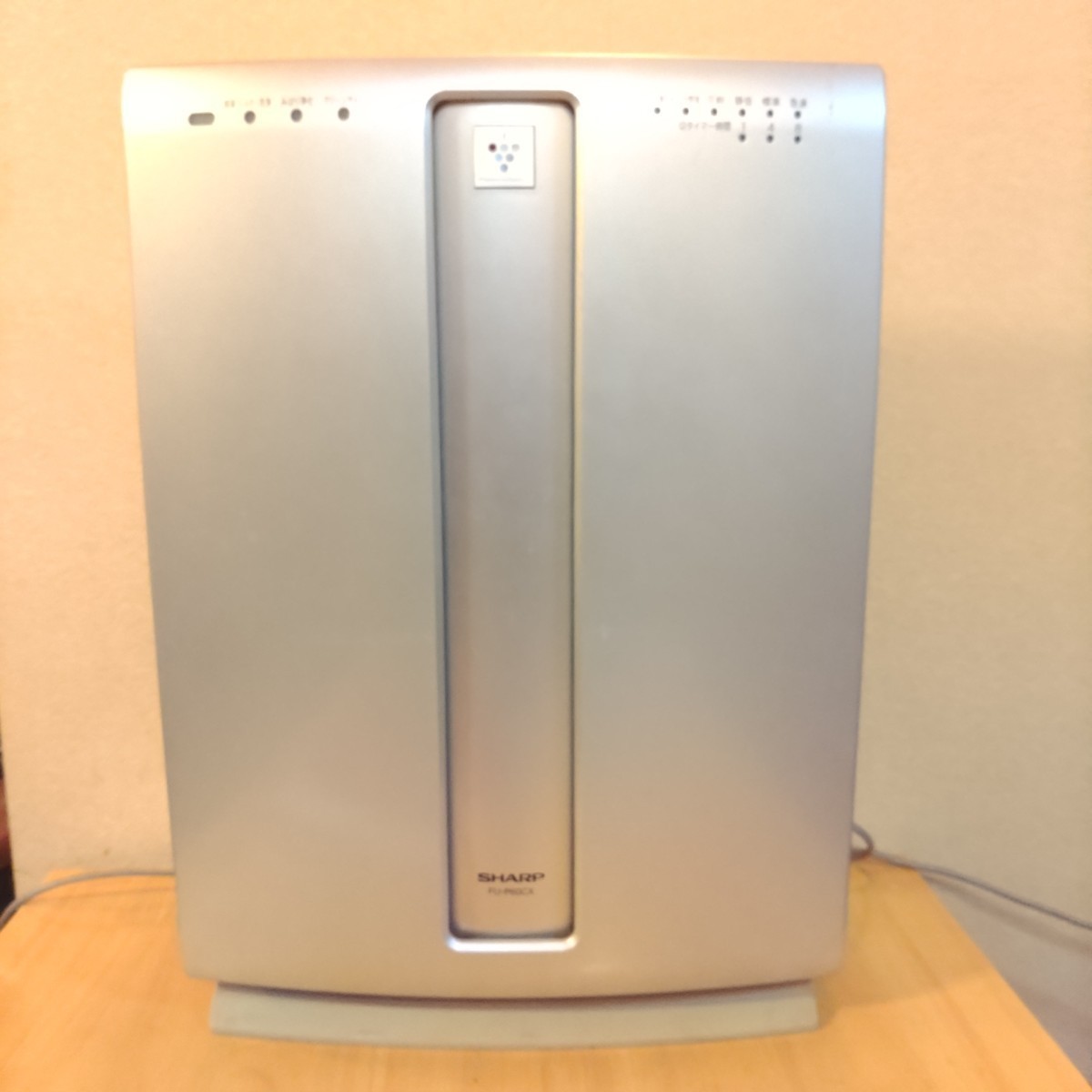 使用品 SHARP/シャープ FU-P60CX-S 空気清浄機 除菌イオン(プラズマクラスターイオン) ウイルス99.5%除去効果有り リモコン付拍卖