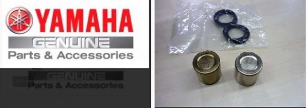 ペイペイ XJ400 XJ400D RZ250 RZ350 前輪 ダブル用 YAMAHA 純正 フロント ブレーキ キャリパー ピストン セット拍卖