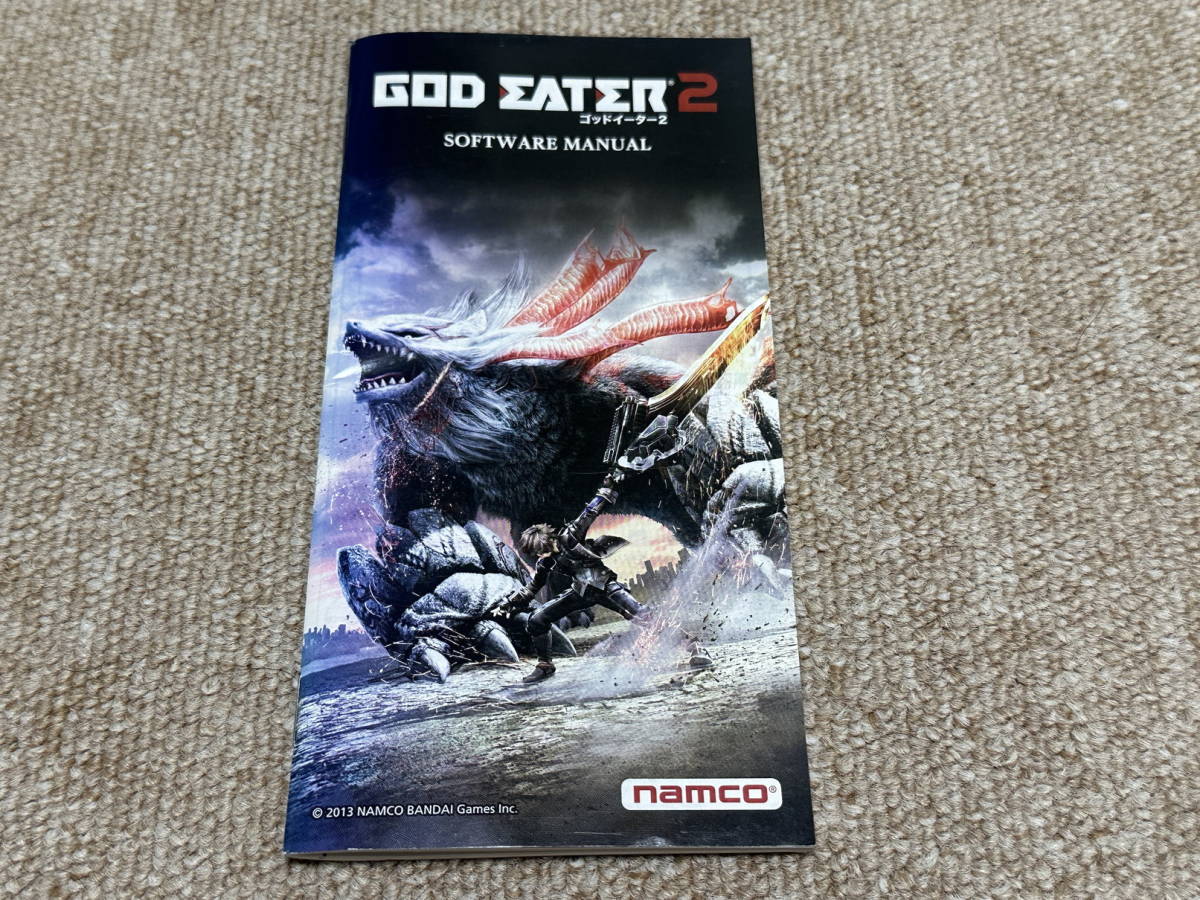 プレイステーションポータブル(PSP)「GOD EATER 2 (ゴッドイーター2)」(説明書のみ)拍卖