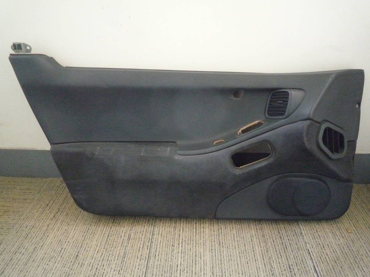 ◇フェアレディZ32 純正オプション アルカンターラ?仕様 左ドア内張り 最終エアフロントマフラnavanHZ32革二スモS130グローバル拍卖