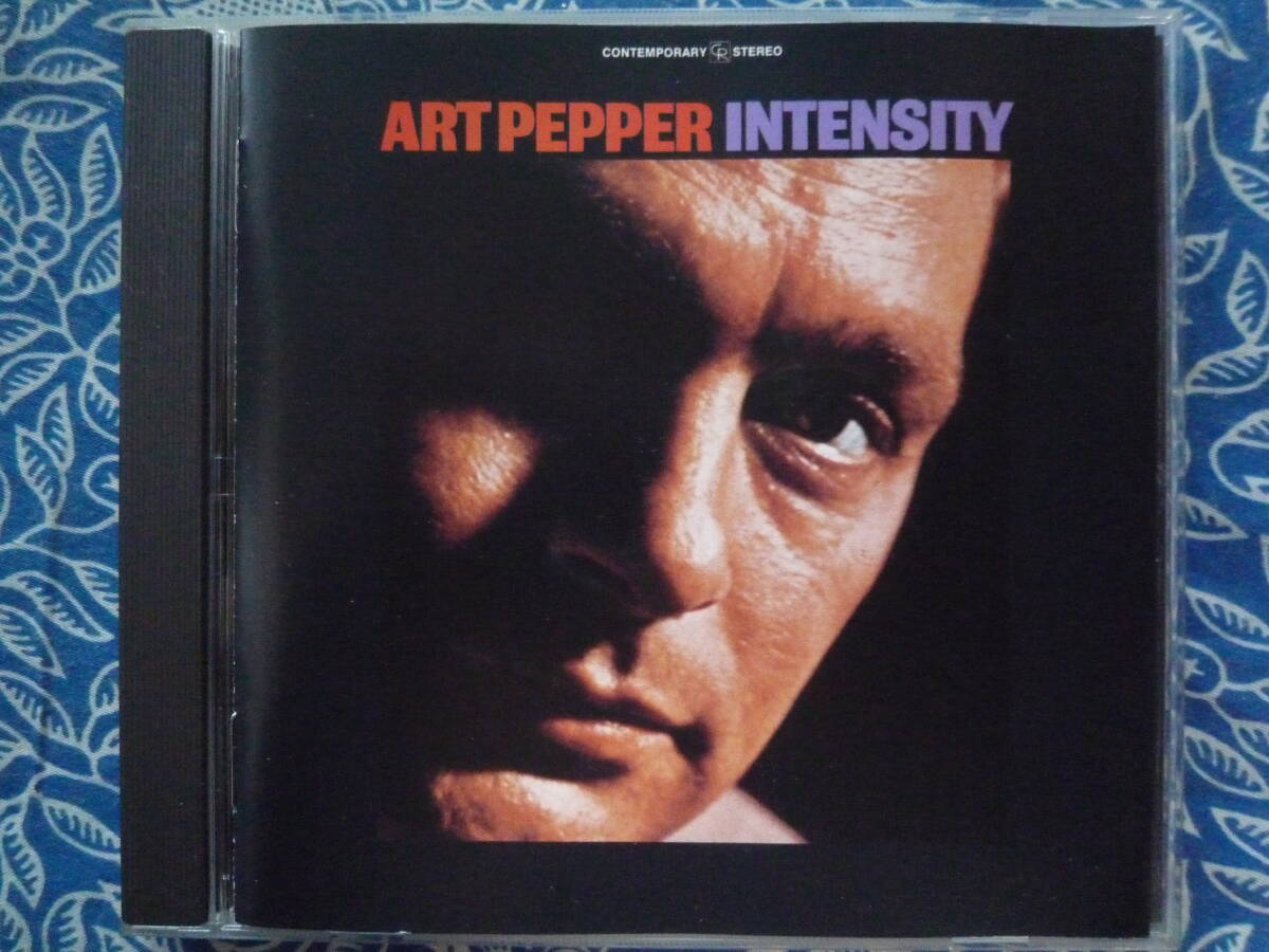 ◇アート・ペッパー / インテンシティ+2 ■DSD盤 ☆'60年ワンホーン・クァルテットによるスタンダード名曲集♪不可避的な状況を前に熱い拍卖
