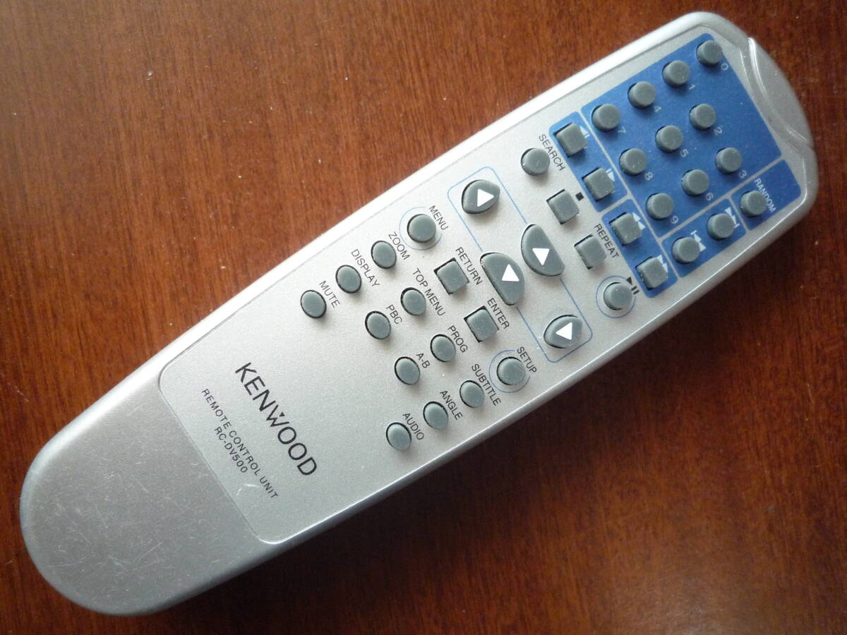 ◇ケンウッド リモコン RC-DV500 VDP-03車載用DVDプレーヤBOSEナカミチJUBAマッキントッシュF#1ラックスマンXESダイヤトーンJBL拍卖