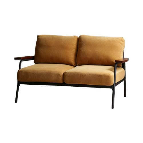 Basquiat corduroy 2人掛けコーデュロイソファ 118006_YE イエロー拍卖